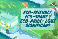 Eco-friendly, Eco-shame y Eco-pride Eco-friendly, Eco-shame y Eco-pride