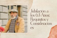 Jubilación a los 63 Años